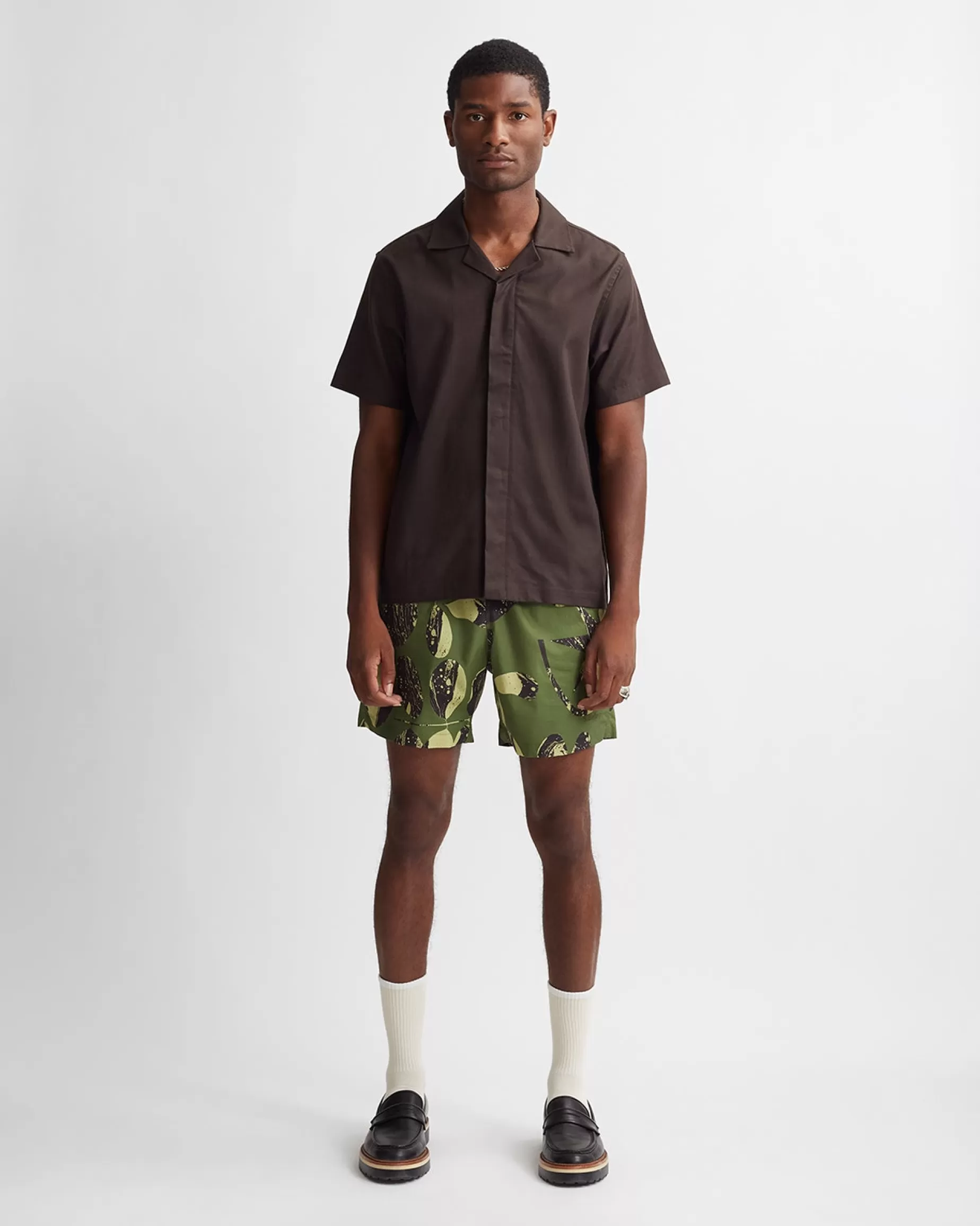 Men Saturdays NYC Mario Vintage Wash Short
