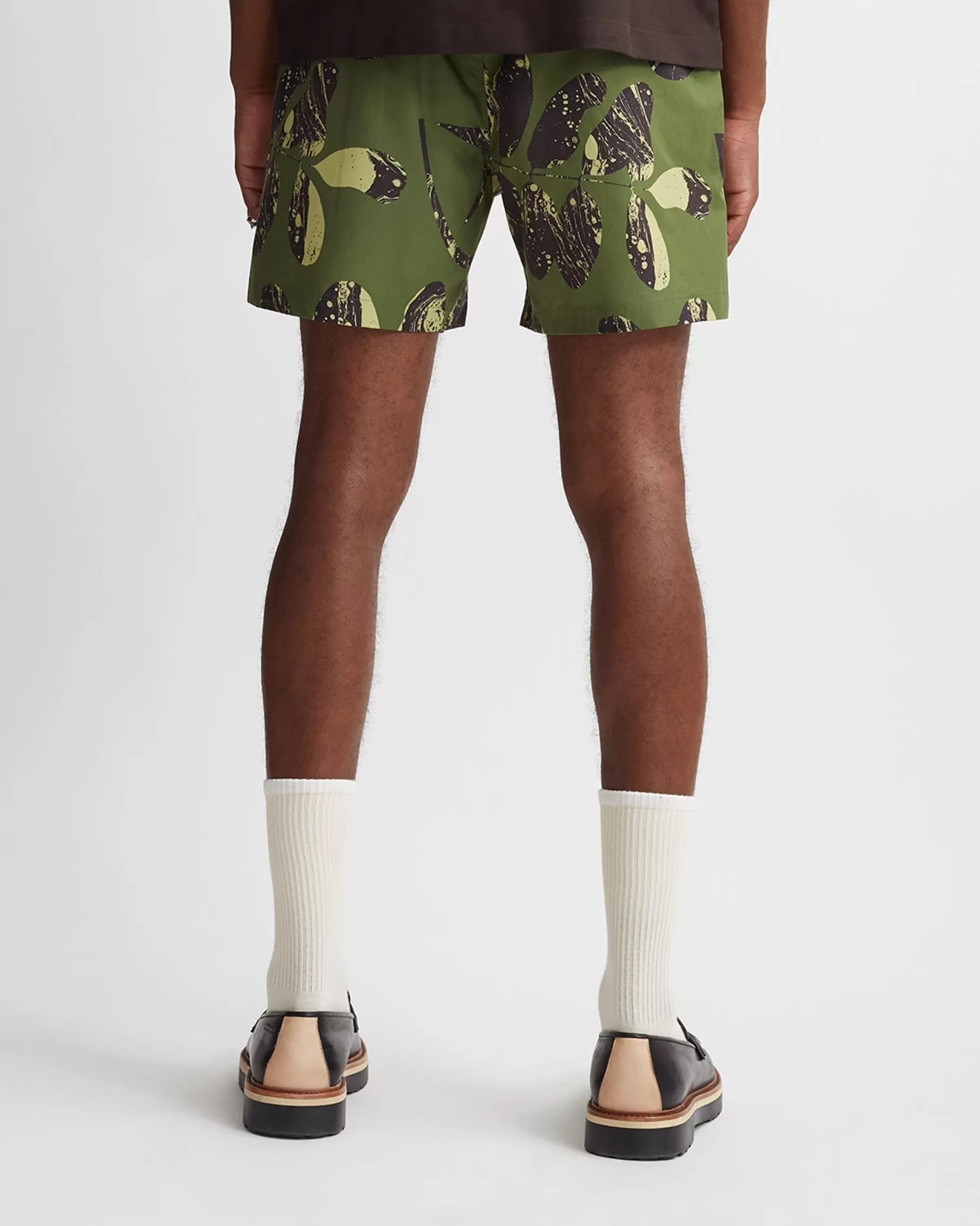 Men Saturdays NYC Mario Vintage Wash Short
