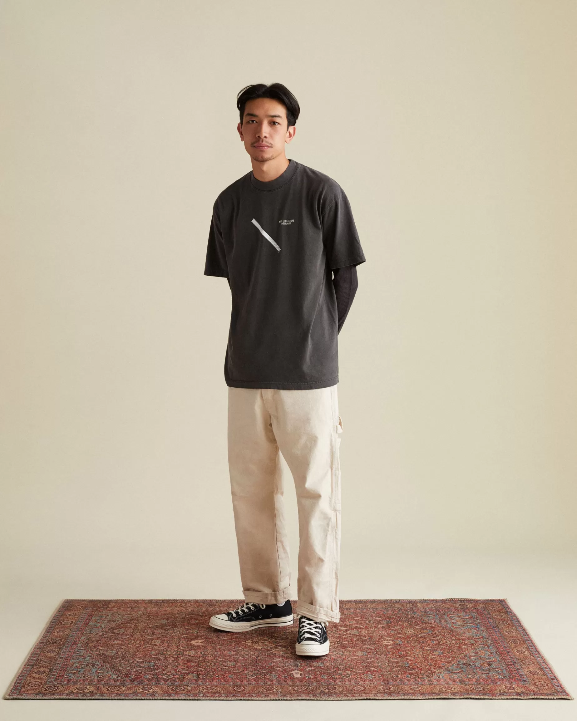 Men Saturdays NYC Snyc X Moon Collective Ancestral Flow Short Sleeve Tee