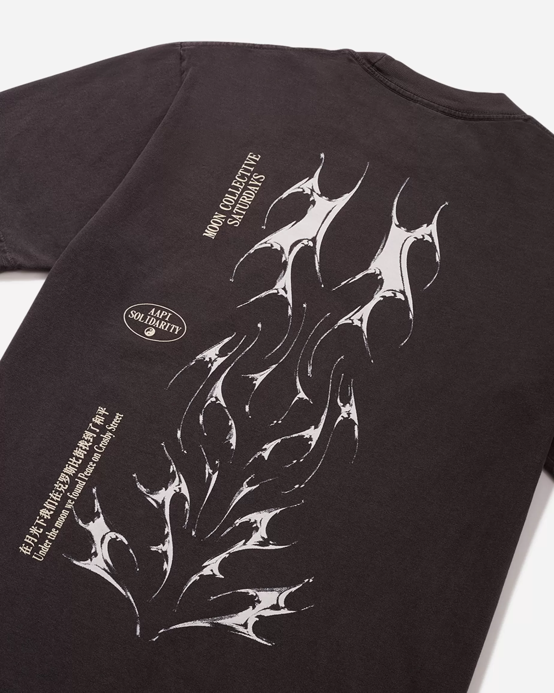 Men Saturdays NYC Snyc X Moon Collective Ancestral Flow Short Sleeve Tee